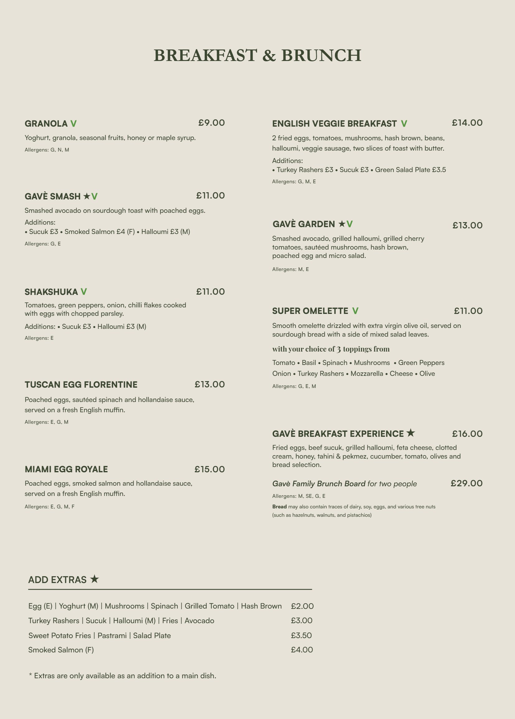 Gavè menu — page 4