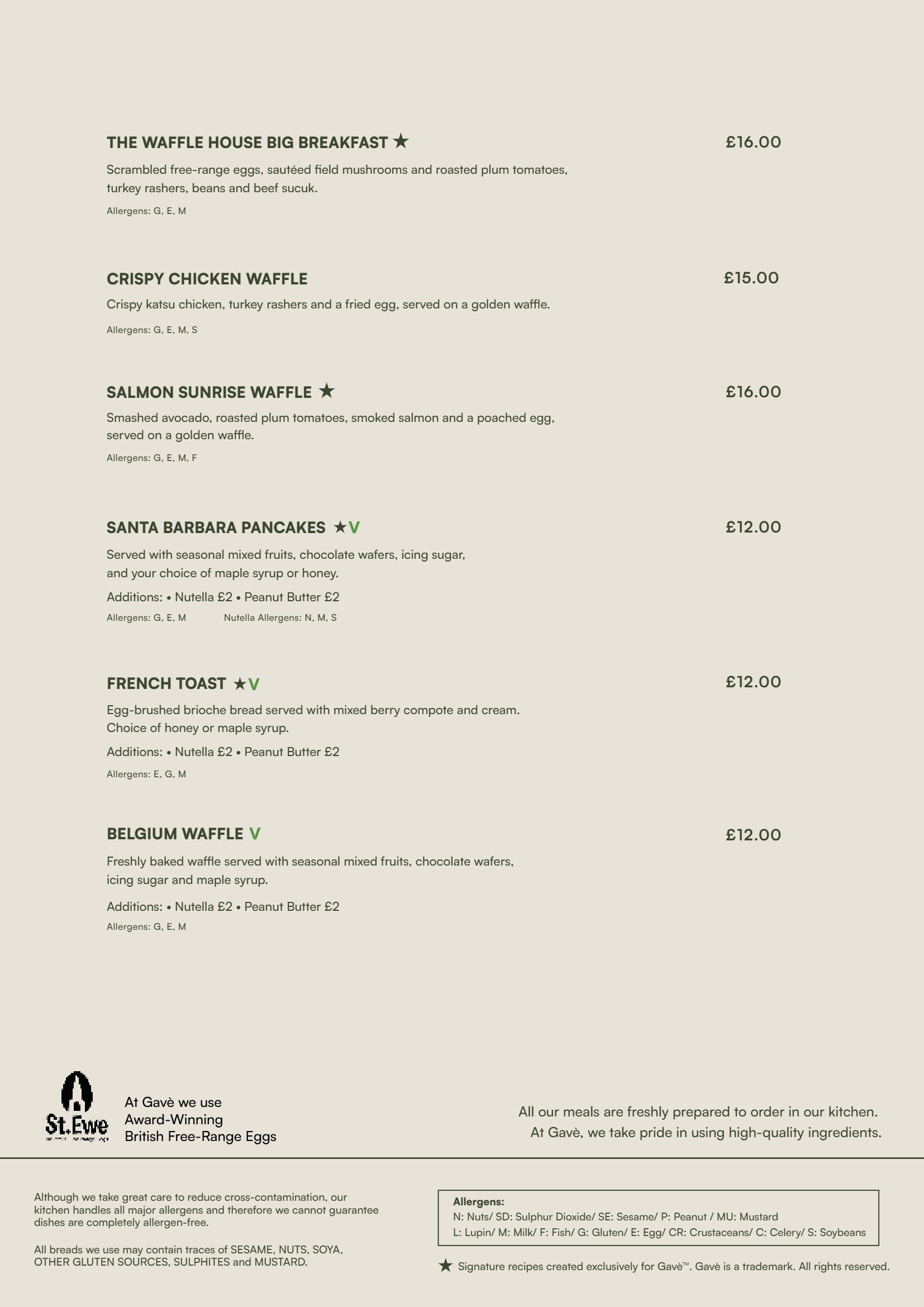Gavè menu — page 5